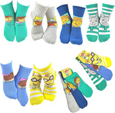 6 Pair PBS Kids Arthur School Crew Sock Set